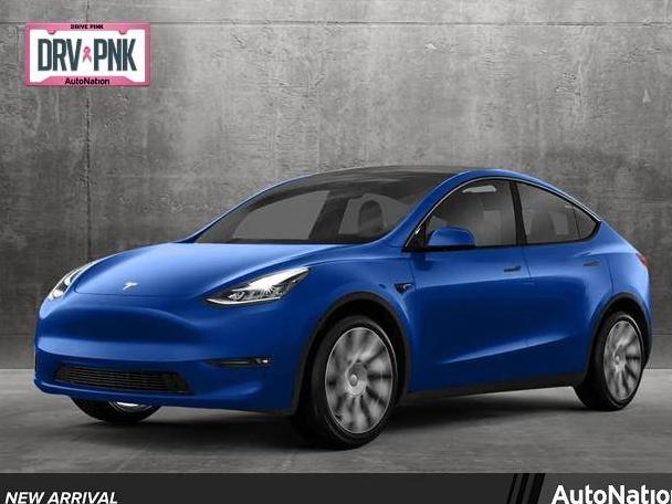 TESLA MODEL Y 2021 5YJYGDEE9MF151632 image